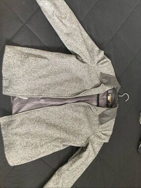Requirements Gray Lightweight Shirt Jacket